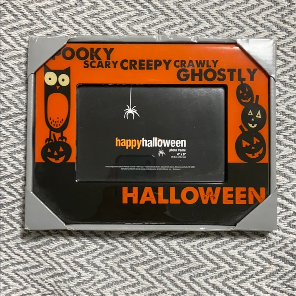 4x6in Halloween Photo Frame